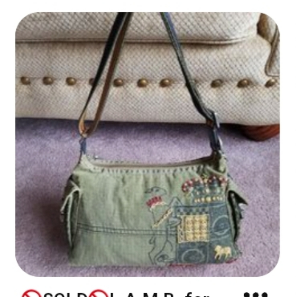 ISO lost print lesportsac army crest backstage pass bag